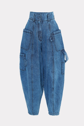 Baggy Wide Leg Cargo Jeans