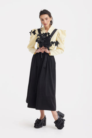 Midi Apron Dress With Adjustable Straps