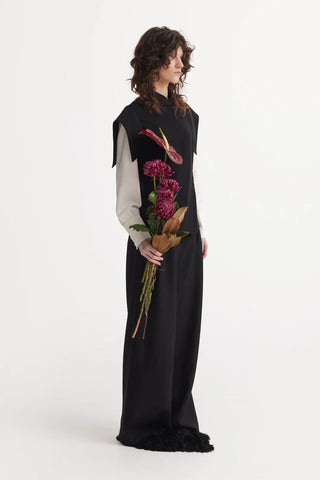 Formal Wide Leg Palazzo Trousers Black