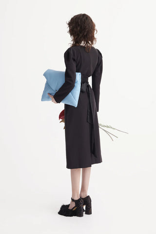 Black Formal Midi Dress