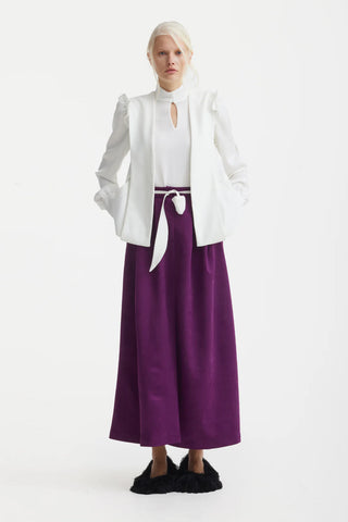 Designer Blazer Vest White