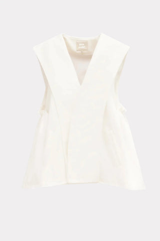 Designer Blazer Vest White