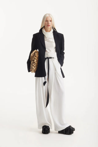 Клатч-конверт из эко-меха — леопардовый принт