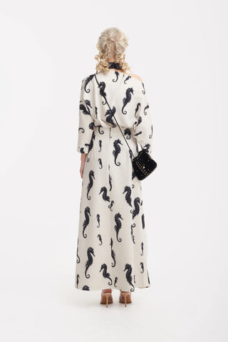 Guler statement din satin – negru