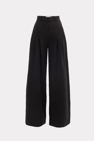 Formal Wide Leg Palazzo Trousers Black