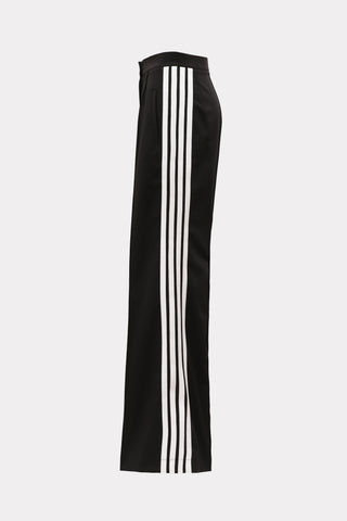 Tailored Sport-Chic Trousers - Black