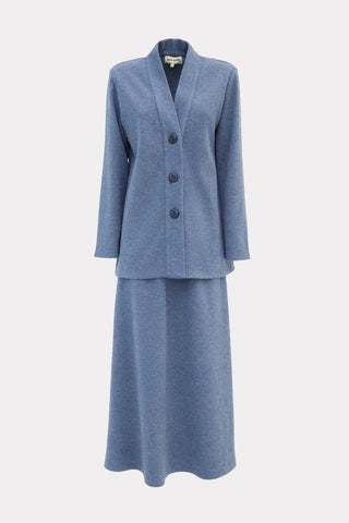 Wooly Two-Piece Suit Cardigan&Suit Pale Blue