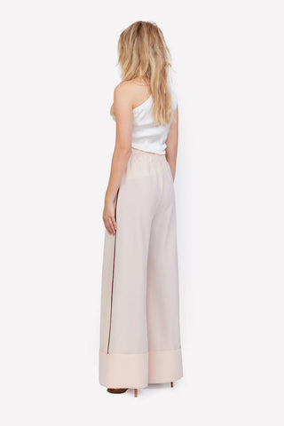 Soft Touch Flowy Trousers Peach Nude