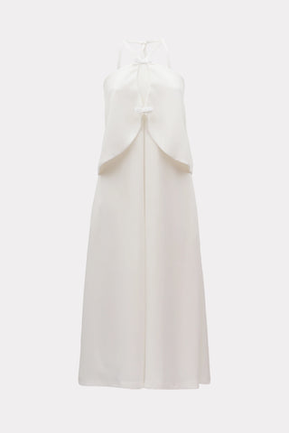 Summer Halter Dress With Open Back Ivory – Day To Night Elegance
