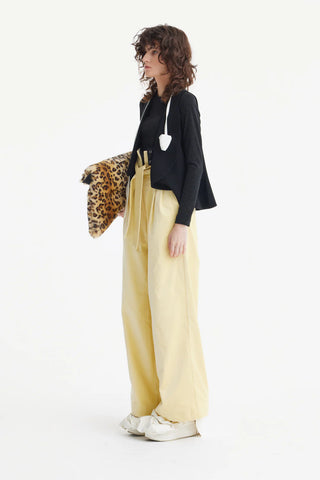 Обтягивающий топ с длинными рукавами из черного люрекса